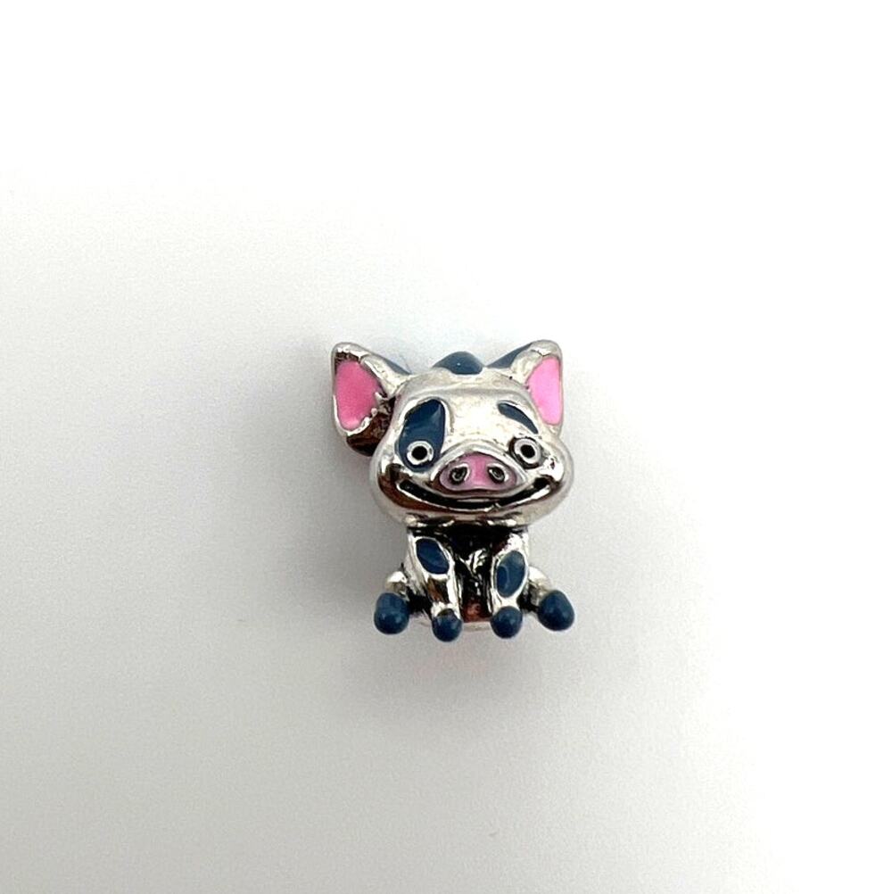 New Moana Pua the Pig Charm for European Bracelet